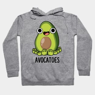 Avoca-toes Funny Avocado Puns Hoodie